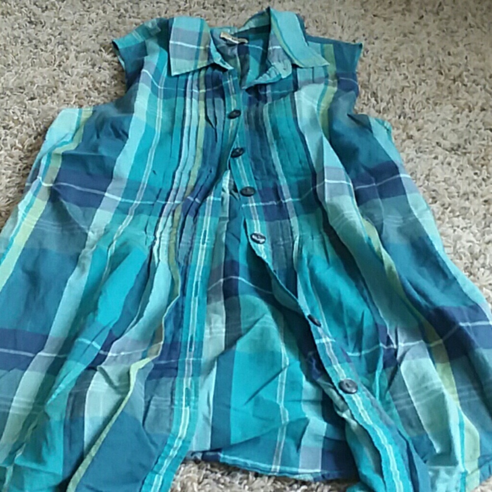 Plaid farm shirt